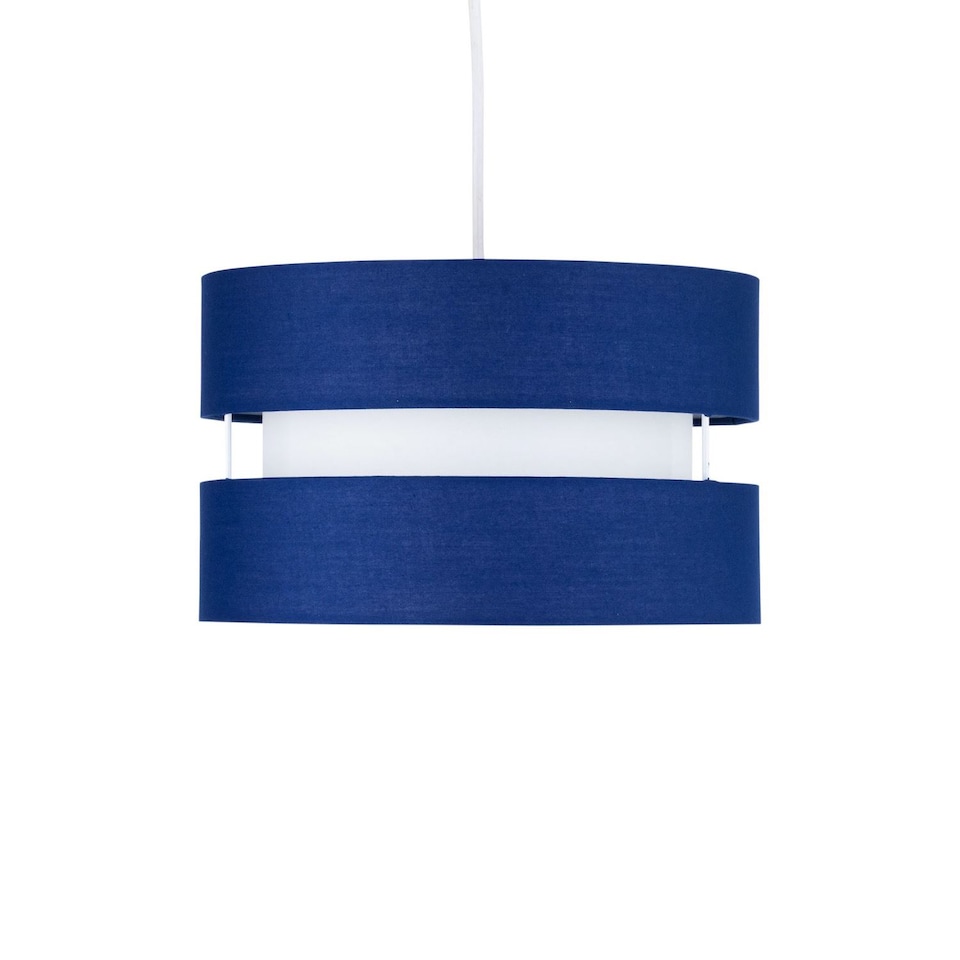 image 1 of Benni - Navy Blue 26cm Pendant Shade | Blue | Medium | 1