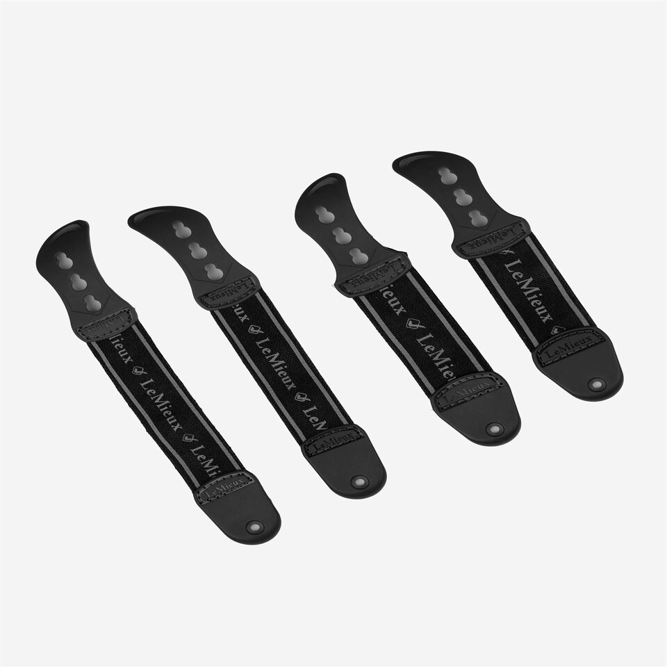 LeMieux Exo-Flex Tendon Spare Strap Set Black | Medium