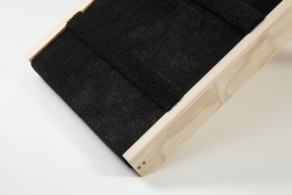 image 1 of The Ramp People Adjustable Wooden Dog Ramp 50kg Capacity 6 Heights Small
