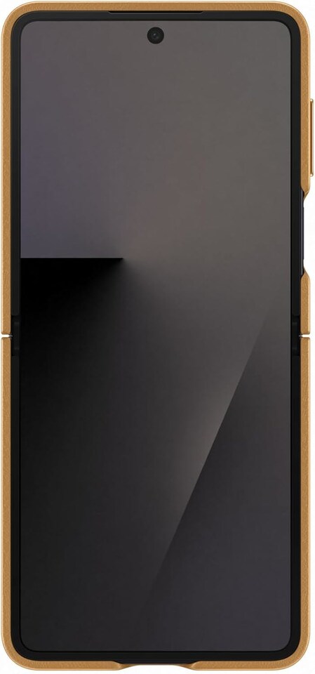image 1 of Samsung Galaxy Z Flip 7 6.9 Kindsuit Case Camel - EF-VF766PAEGWW