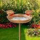 image 2 of Marco Paul Vintage Robin Bird Bath