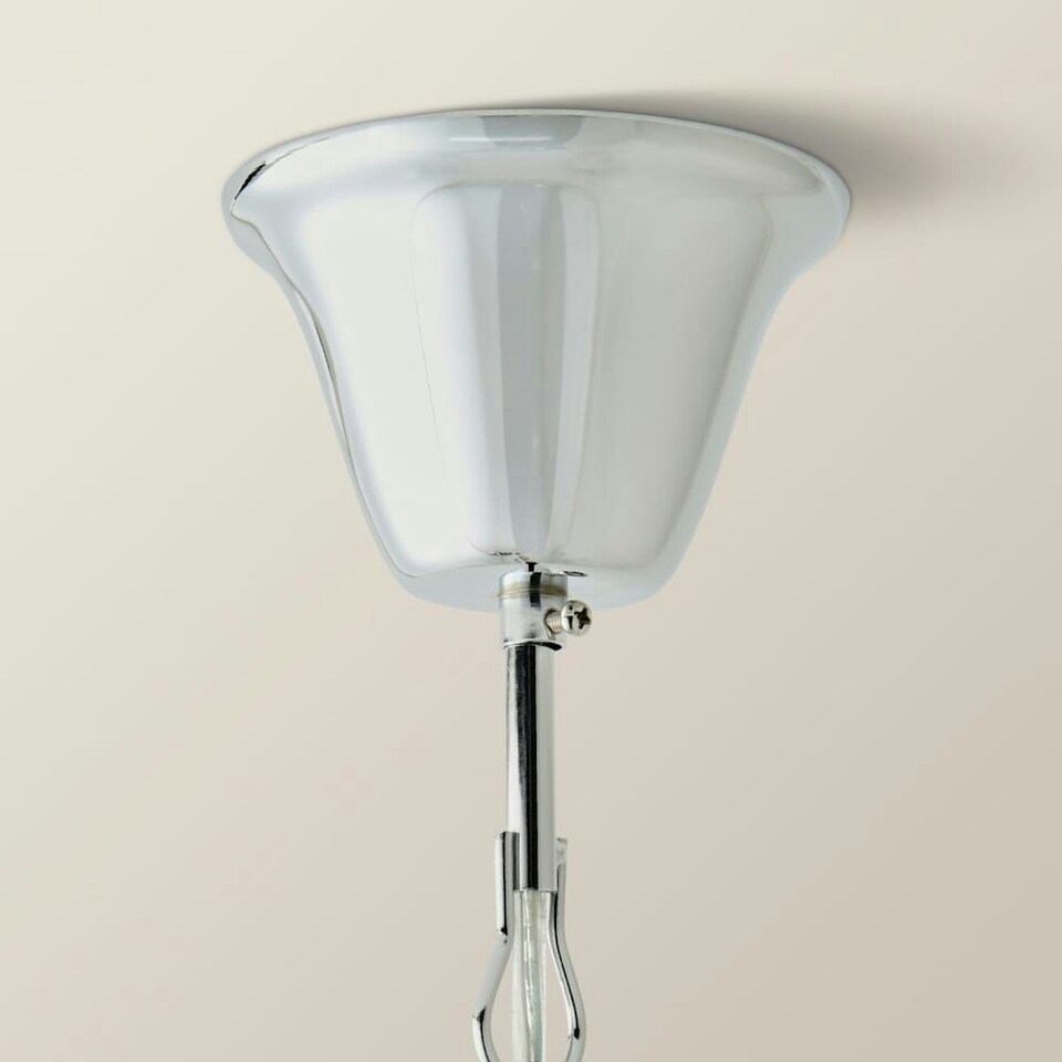 image 1 of ValueLights Traditional Style 8 Way Polished Chrome Ceiling Light Chandelier Fitting Chrome