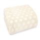 image 1 of Velosso Cosmo Circles Faux Fur Throw - 127cm x 152cm Cream