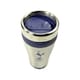 image 3 of Tottenham Hotspur FC Executive Metallic Travel Mug - Silver/Blue - One Size