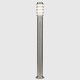 image 3 of ValueLights Wharf Silver Outdoor Bollard Light Chrome