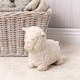 image 1 of Paoletti Sheep Boucle Fleece Novelty  Door Stop