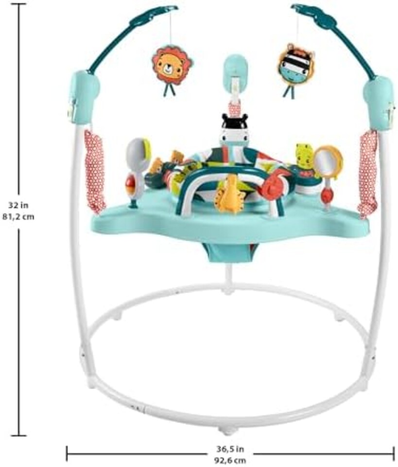 image 1 of Fisher Price Colourful Corner Jumperoo Activity Centre