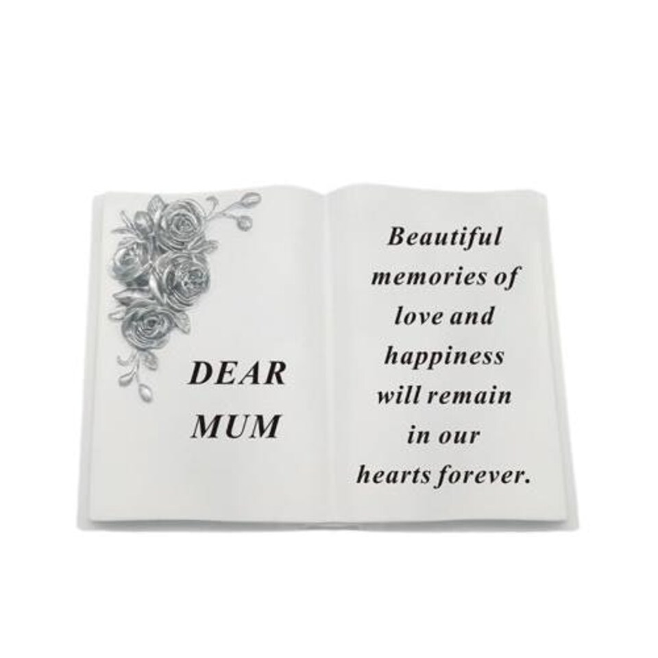 David Fischhoff Memorial Book Plaque 19 x 14cm - Mum