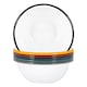 image 1 of Argon Tableware White Enamel Bowls - 16cm - 6 Colours