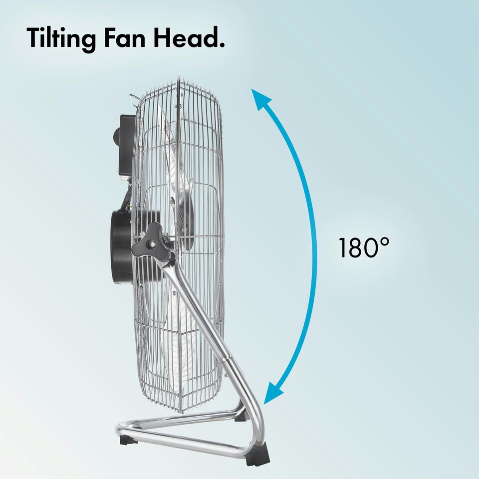 image 1 of VonHaus Floor Fan 12" Portable