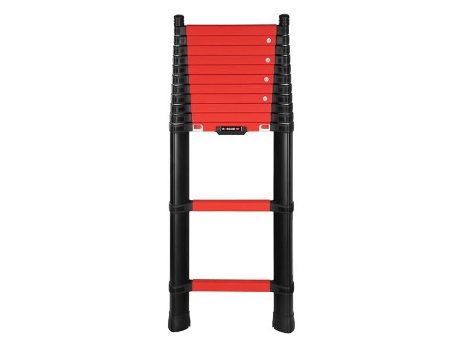 Telesteps Rescue Line Firefighters Telescopic Ladder 4.1m | Grey