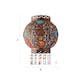 image 7 of ValueLights Bazaar Moroccan Bronze Lamp Shade Acrylic Droplets | Bronze