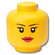 image 5 of LEGO Storage Head - GIRL