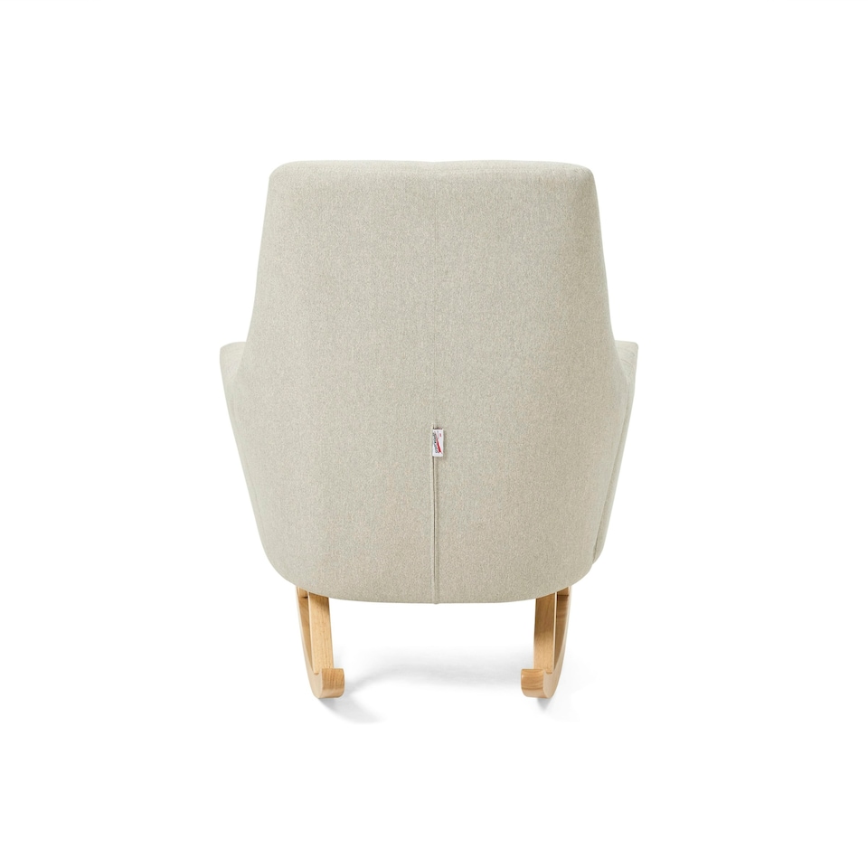 image 1 of Tutti Bambini Jonah Rocking Chair & Foot Stool - Pebble