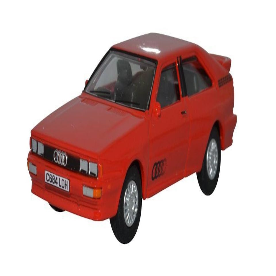 Oxford Diecast Audi Quattro Tornado Red