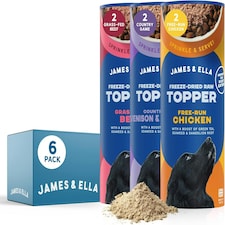 Freeze-Dried Raw Dog Food Topper - Variety Pack (6 x 50g)