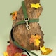 image 2 of HugglePets Legacy Leather Dog Lead Green | Khaki