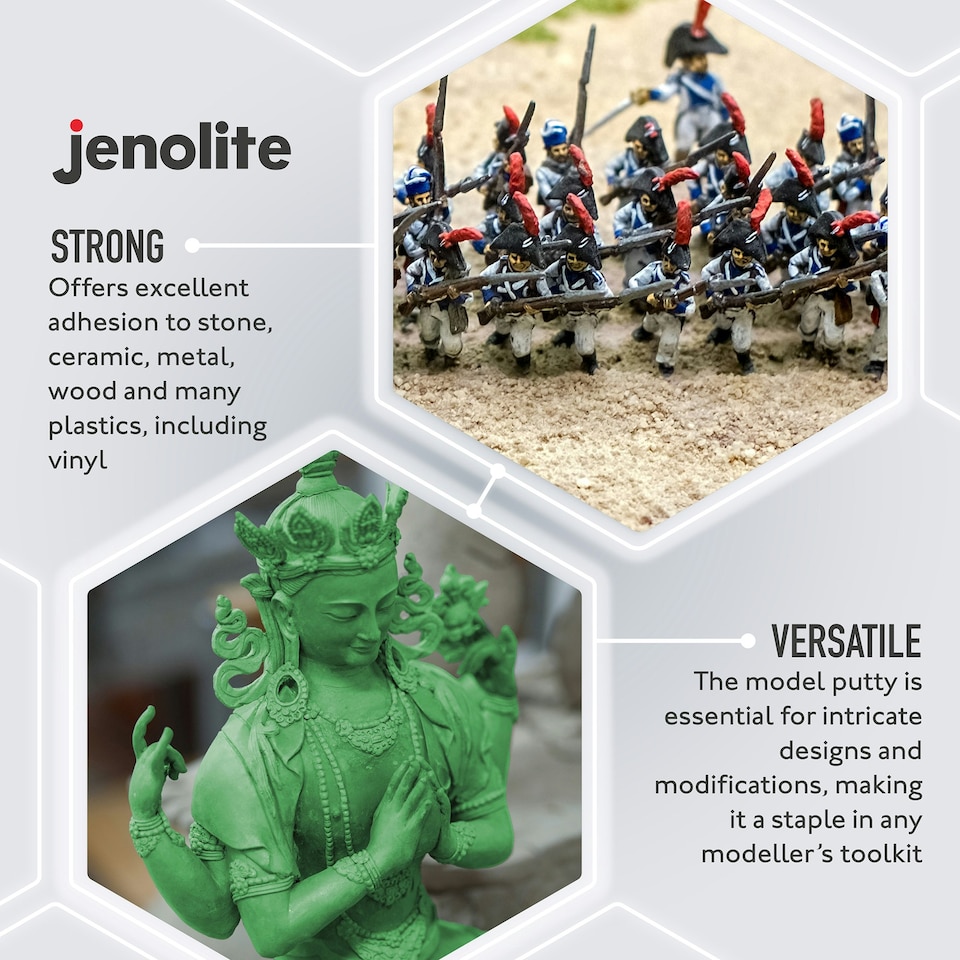 image 1 of Jenolite Kneadatite Blue/Yellow Green Stuff 36 Inch