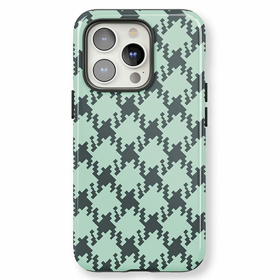 image 1 of Green Check Phone Case | Green | iPhone 11 Pro Max
Slim | iPhone 11 Pro Max
Slim