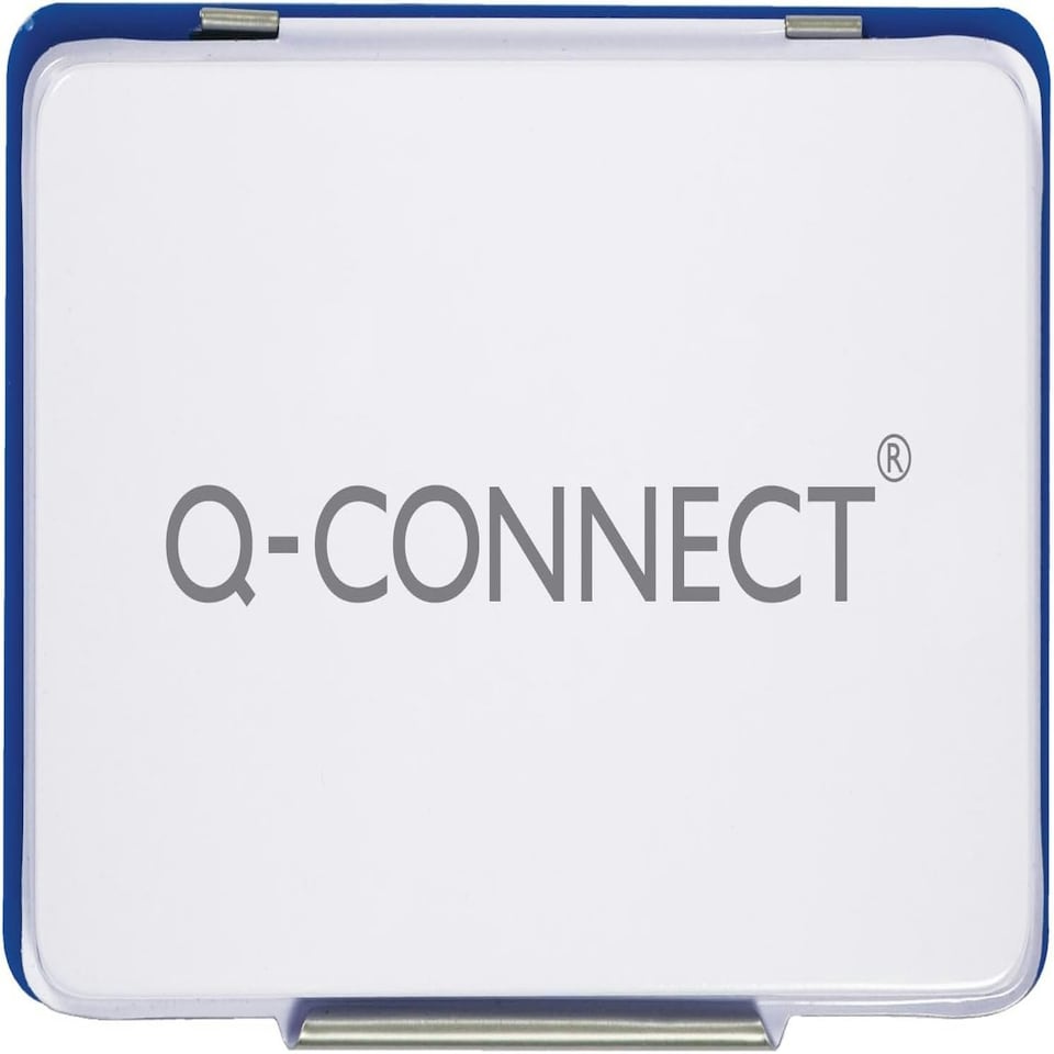 image 1 of Q-Connect Large Stamp Pad Blue