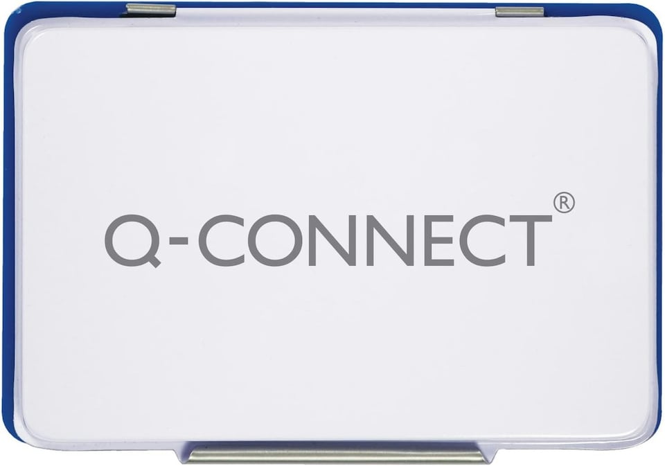 image 1 of Q-Connect Large Stamp Pad Blue