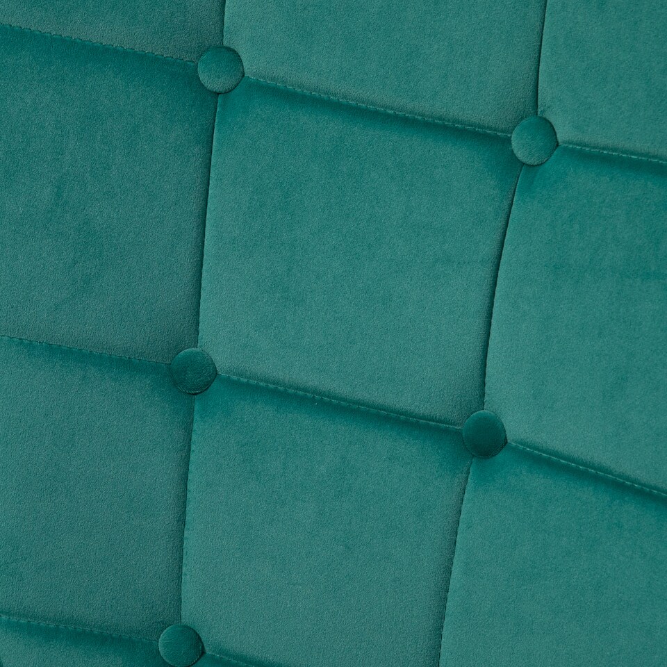 image 1 of HOMCOM Modern Armchair with Footstool, Upholstered Accent Chair with Ottoman, Steel Legs, Velvet Wingback Chair for Living Room, Bedroom, Home Study, Dark Green