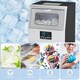 image 8 of HOMCOM Commercial Ice Maker w/ 4kg Ice Storage for Home Restaurant