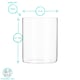 image 3 of Argon Tableware Scandi Storage Jars with Metallic Lids - 750ml - Silver - Pack of 6