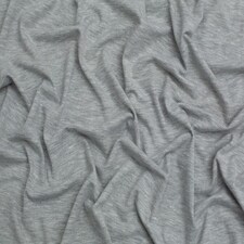 Minerva Core Range Grey Luxury Viscose Jersey Stretch Knit Fabric for Dressmaking, 155cm / 61" Wide - per metre