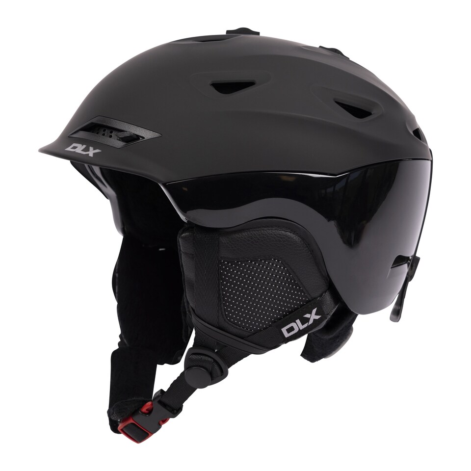 image 1 of Trespass Adults Renko DLX Ski Helmet | Black | Black/Black | M | 1