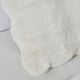 image 3 of BHS Scalloped Faux Fur Cushion, Cream