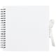 image 1 of ARPAN Spiral Bound Scrapbook Album – 50 Sheets / 100 Pages, 200 GSM Thick Paper – DIY Photo Album Memory Book with Ribbon Closure (26 x 25.5 cm) for Wedding, Baby, Travel, Artwork & Scrapbooking