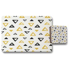 Egyptian pyramids (Placemat & Coaster Set)