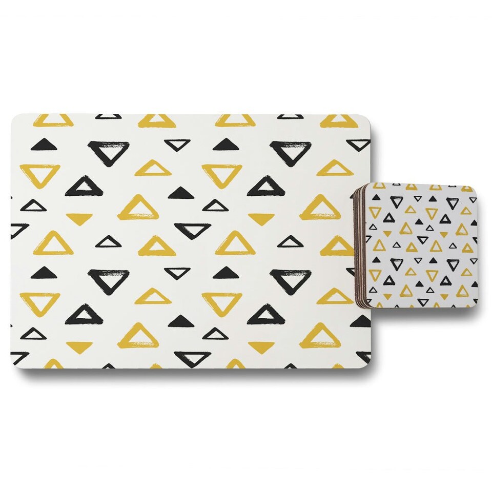 Egyptian pyramids (Placemat & Coaster Set)
