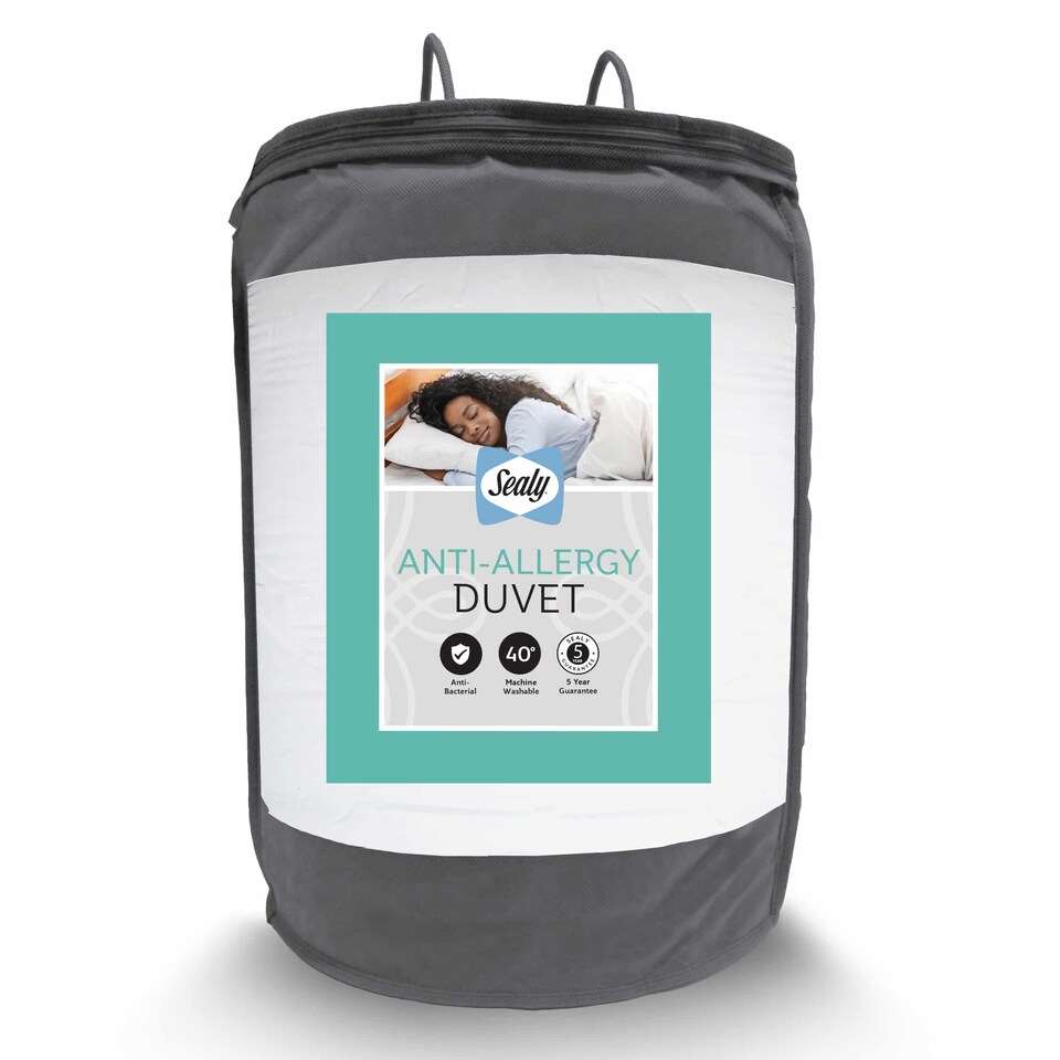 image 1 of Sealy Anti-Allergy Duvet 10.5 tog | White | Double
