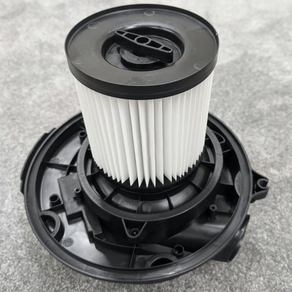 image 1 of SPARES2GO Filter + Foam Sleeve for Mac Allister MWDV16L-A MWDV20L-A MWDV30L-A 16L 20L 30L Vacuum