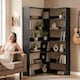 image 8 of HOMCOM 7 Tiers Corner Bookshelf, L-Shaped