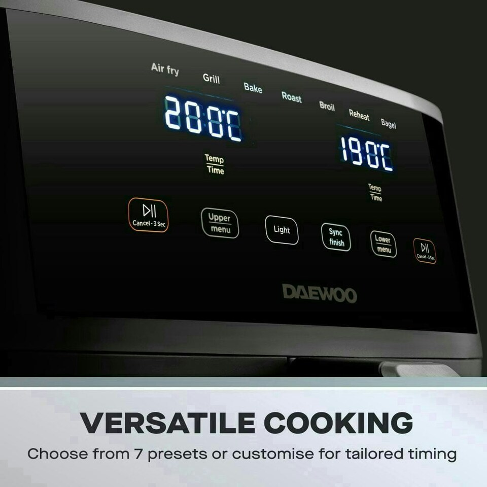 image 1 of Daewoo Actuate 11 Litre Split Drawer Air Fryer