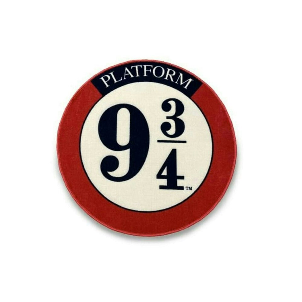 image 1 of Harry Potter: Platform 9 3/4 Rug White