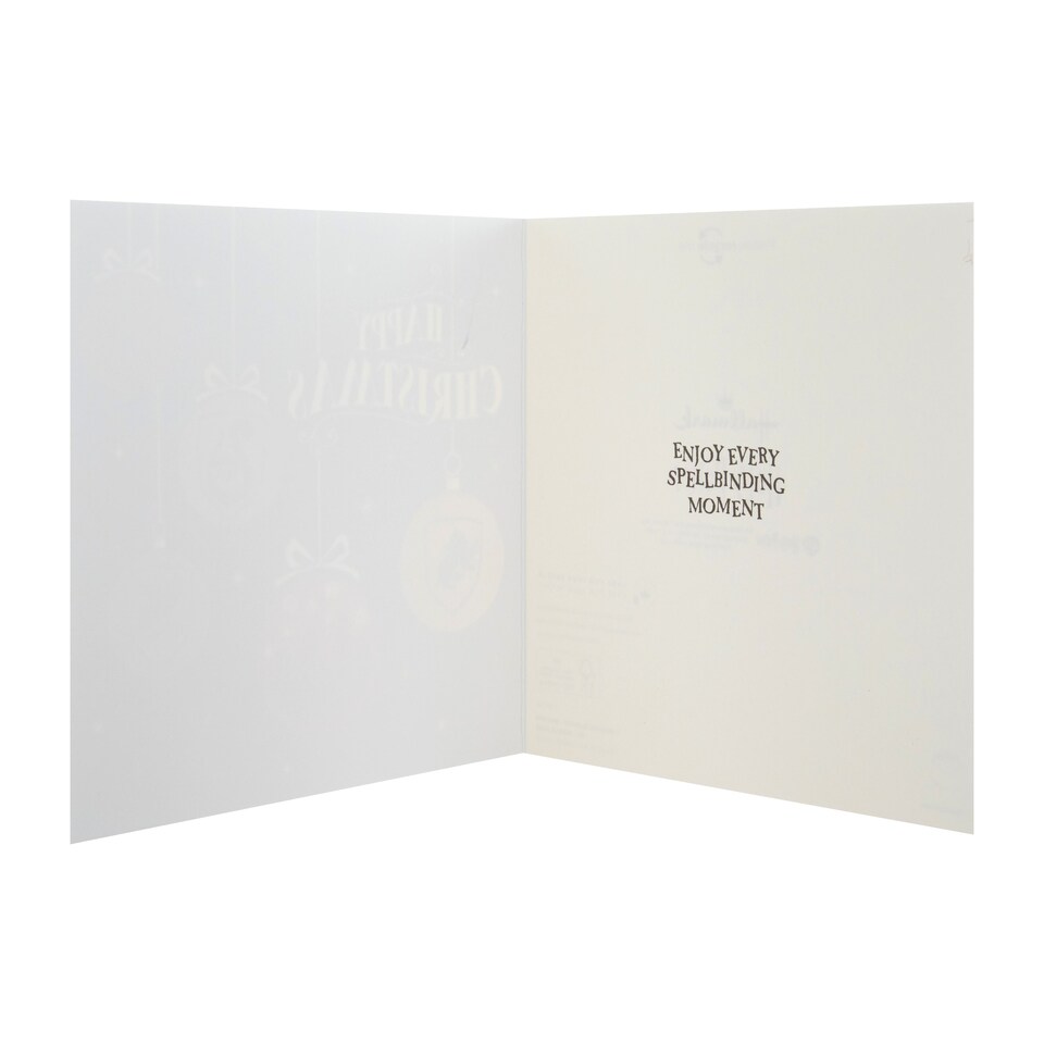 image 1 of Hallmark Pack Of 10 Christmas Cards - 2 Enchanting Harry Potter Designs