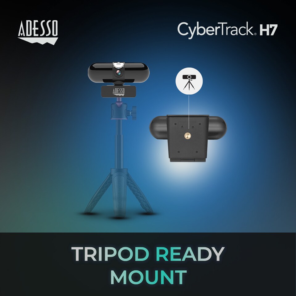 image 1 of Adesso QUAD HD Webcam 2K (5.0 Megapixel)