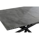 image 2 of Dining Table Home ESPRIT Black Grey Metal Ceramic 160 x 90 x 76 cm N/A