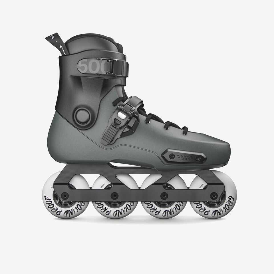 image 1 of Decathlon Inline skating FREESKATE Hardboot adult MF S 500