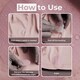 image 2 of aZengear Self-Adhesive Repair Patches for Jackets, Tent, Shoe, Gear - Waterproof, Tear-Cold-Resistant (11 Pieces, Dusty Rose)