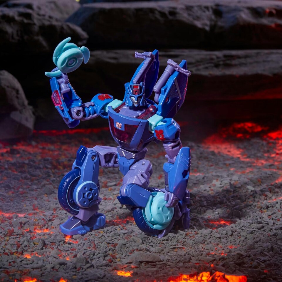 image 1 of Transformers: Legacy United Deluxe Class Cyberverse Universe - Chromia Action Figure