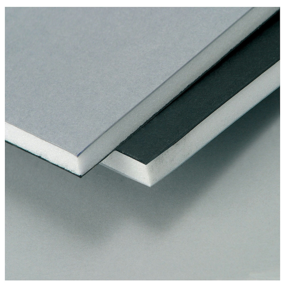 Black/Grey Foamboard - 5mm A4 (20 sheets) - WF6004