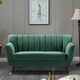 image 2 of Morgan 2 Seat Sofa Green