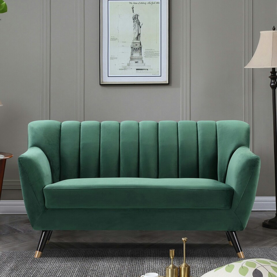 image 1 of Morgan 2 Seat Sofa Green