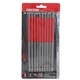 image 1 of Dekton Power Tool Bit Set 10pc Non Slip Pozidrive Pozi Pz2 Screwdriver 150mm