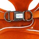 image 4 of HugglePets Step In Air Mesh Dog Harness Orange | S
